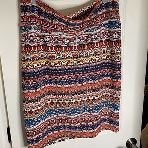 EUC 2xl Lularoe Cassie pencil Skirt
